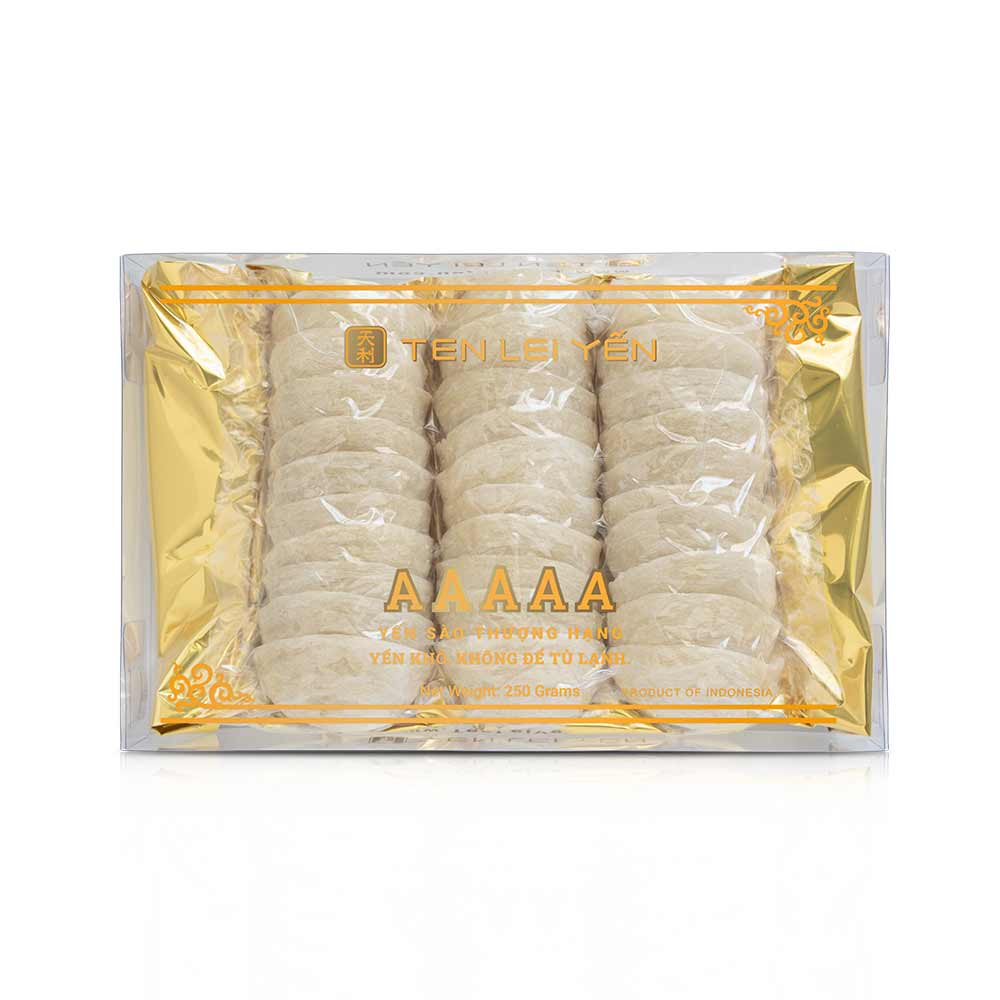 Ten Lei Yen TLY 5A White edible bird's nest 250g box — a best-selling dry nest to compare when buying online