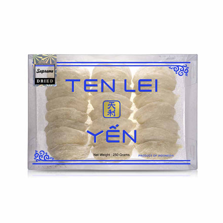 Blue Label Supreme white edible bird's nest, 250g box