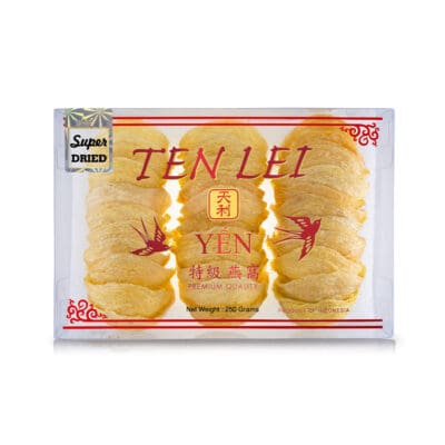 Nhãn Đỏ 250 Gram SUPER DRIED Yến Vàng (Red Label GOLDEN Nest) 🎁