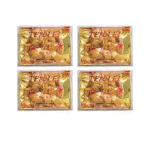 Ten Lei Yen Red Label Small Broken Golden Edible Bird's Nest 100 Grams. 4 box of 100 grams.