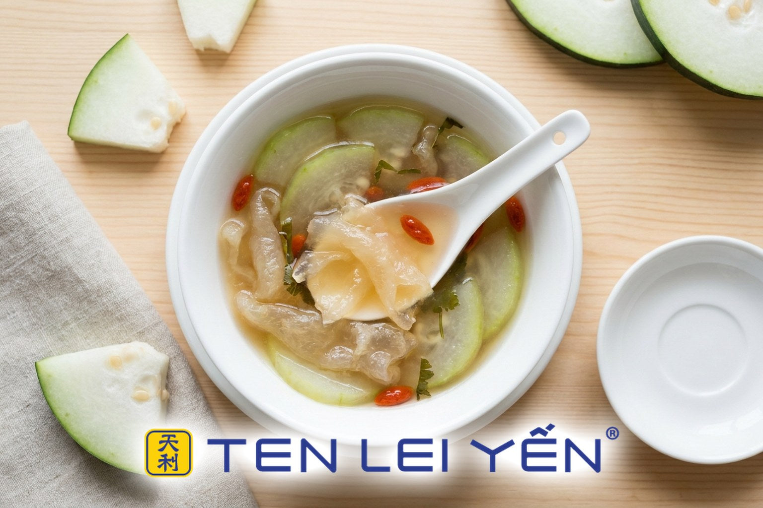 A Cooling Fish Maw and Winter Melon Soup for Summer