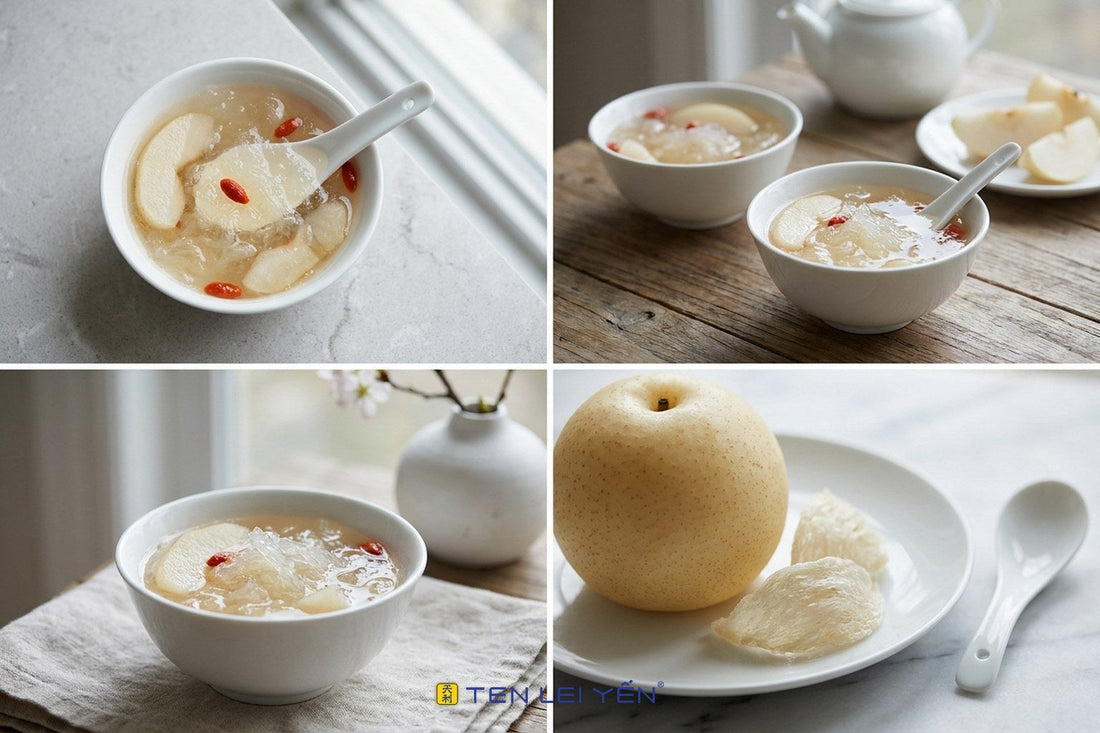 Crisp, Cooling, and Easy: Asian Pear Bird's Nest