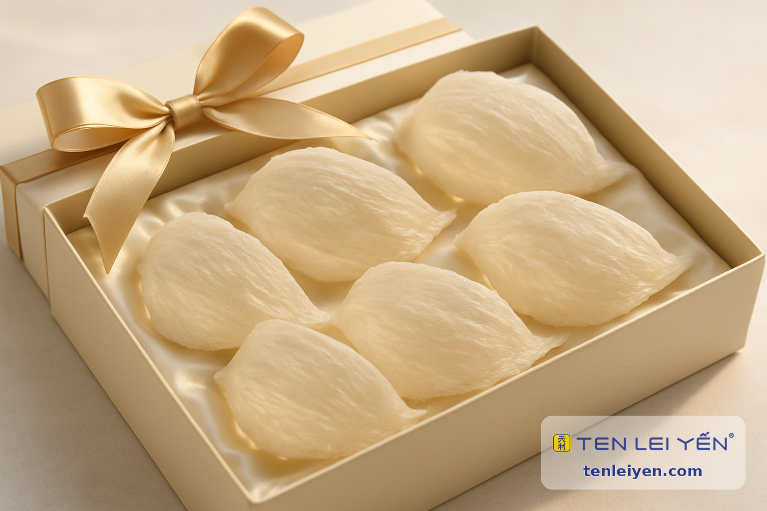 Luxury gift box of premium edible bird's nests