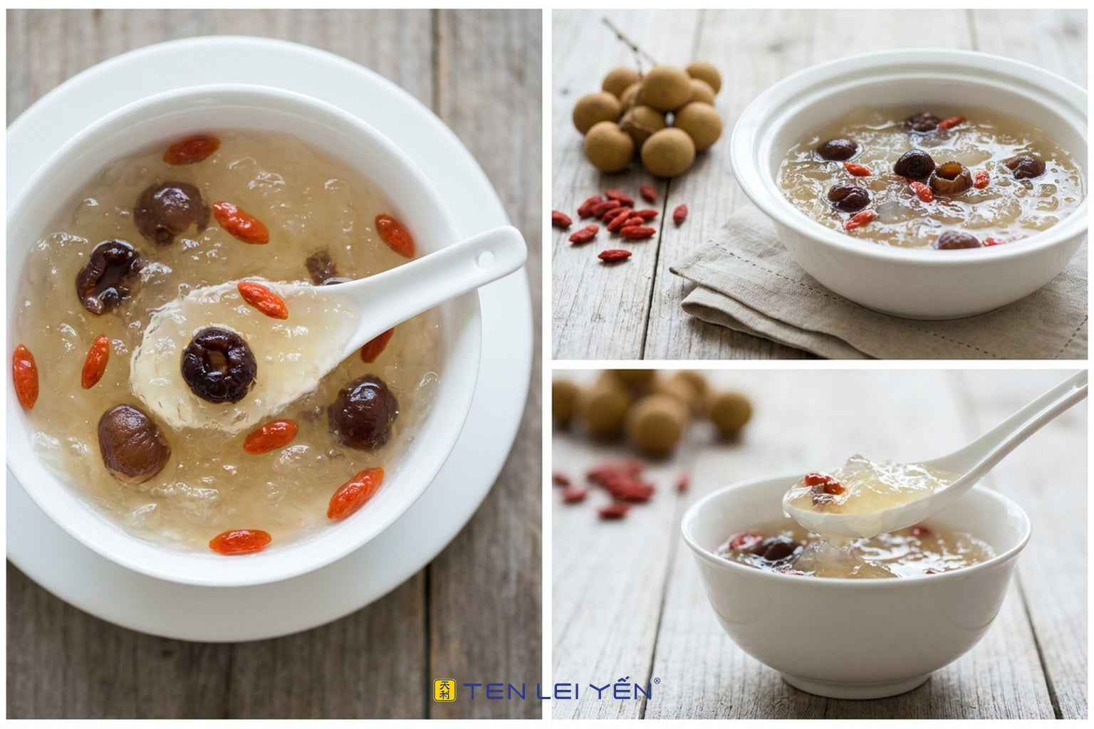 Longan, Goji, and a Cool Bowl of Bird's Nest