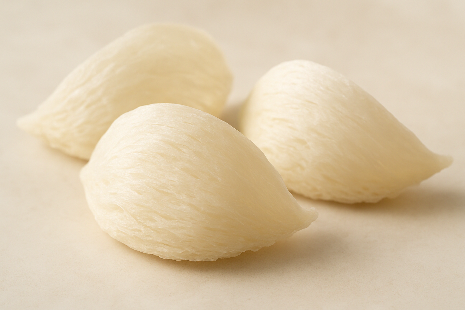 Clean uniform Indonesian dried white bird's nests