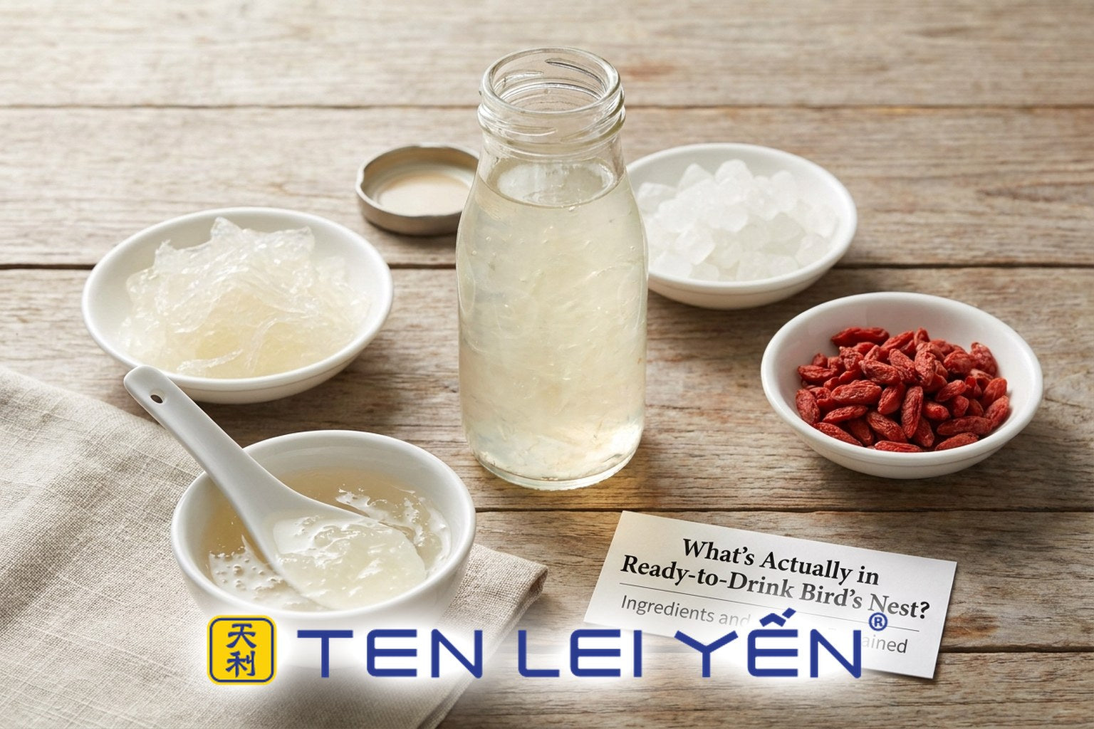 What's Actually in Ready-to-Drink Bird's Nest? Ingredients and Content Explained