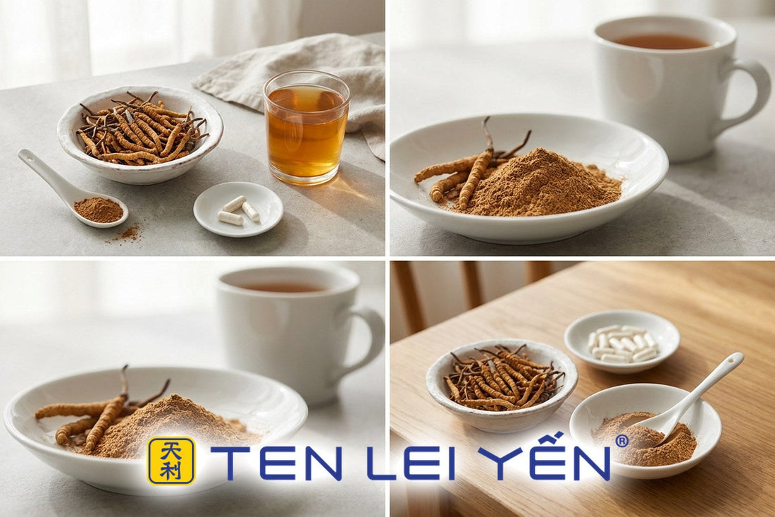 Whole Cordyceps vs Powders, Capsules, and Drinks