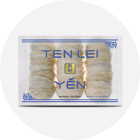 Ten Lei Yen Blue Label Birds Nest 250 Grams Collection
