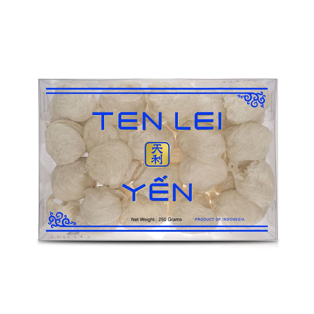 Blue Label Bulan White Edible Bird's Nest | 250 Grams