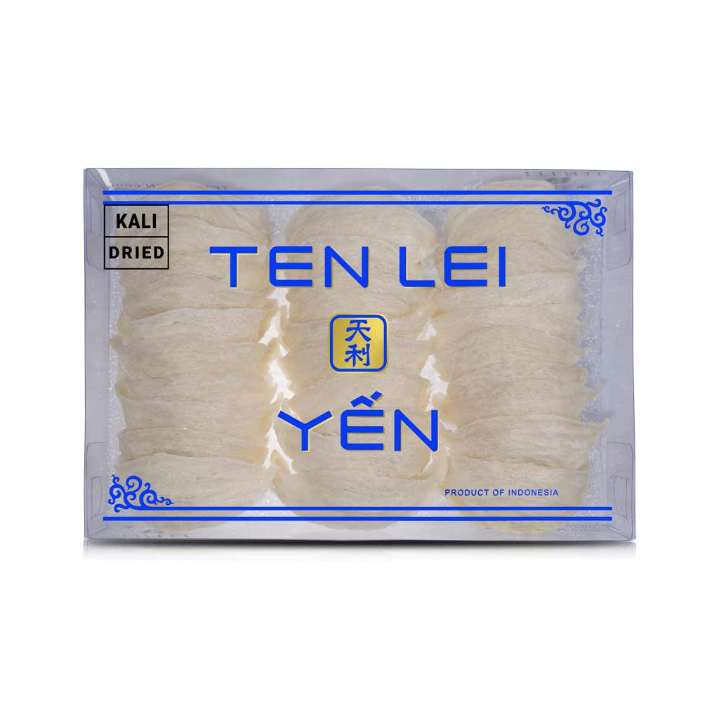 Ten Lei Yen Blue Label Kali White Edible Bird's Nest 250g box