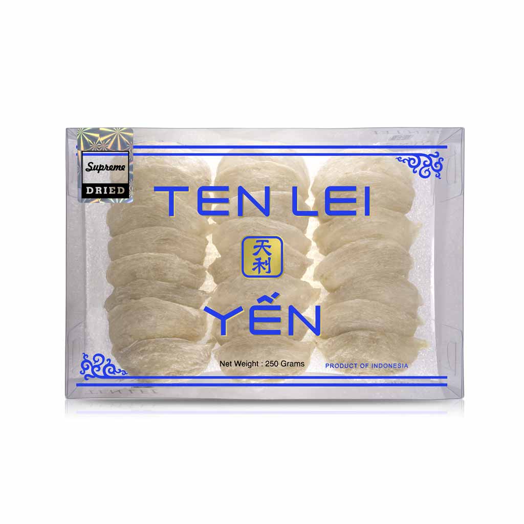 Ten Lei Yen Blue Label Birds Nest 250 Grams