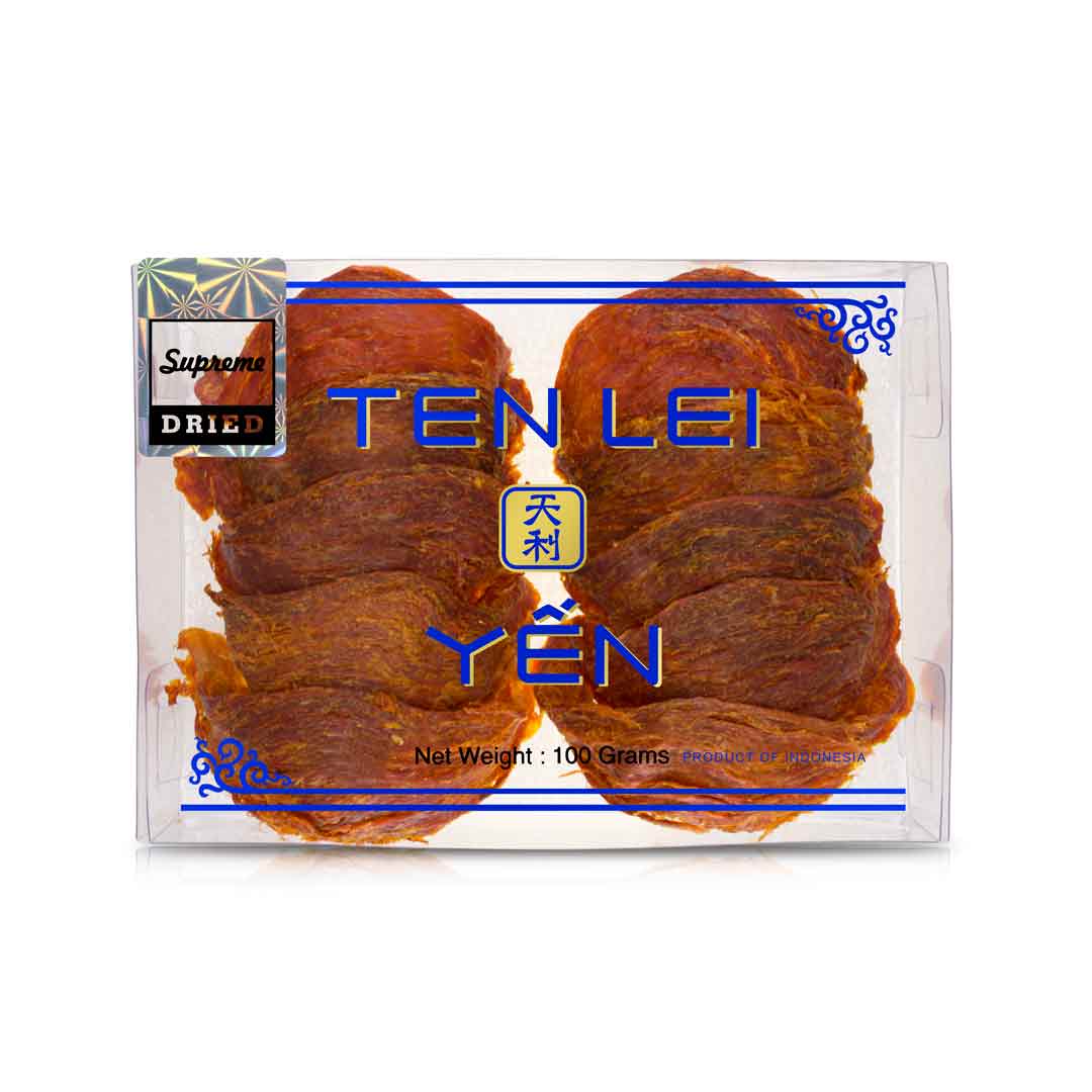 Blue Label Supreme Red Edible Bird's Nest | 100 Grams