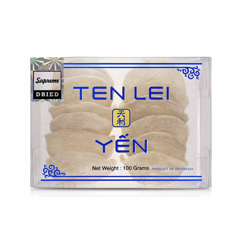 Ten Lei Yen Blue Label Birds Nest 100 Grams