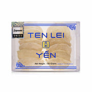 Ten Lei Yen Blue Label Supreme White Edible Bird's Nest 100g in elegant packaging on clean background