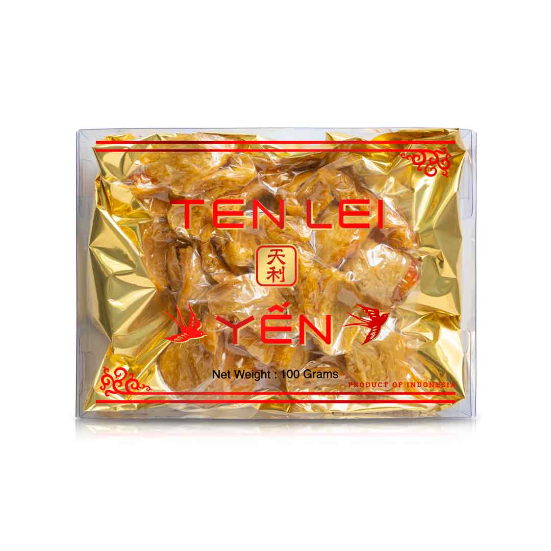 Red Label Small Broken Golden Edible Bird's Nest | 100 Grams