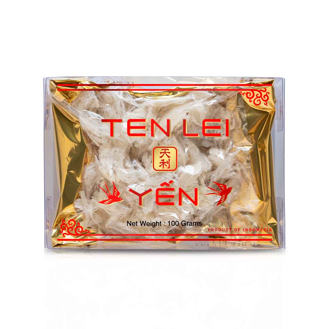 Red Label Small Broken White Edible Bird's Nest | 100 Grams