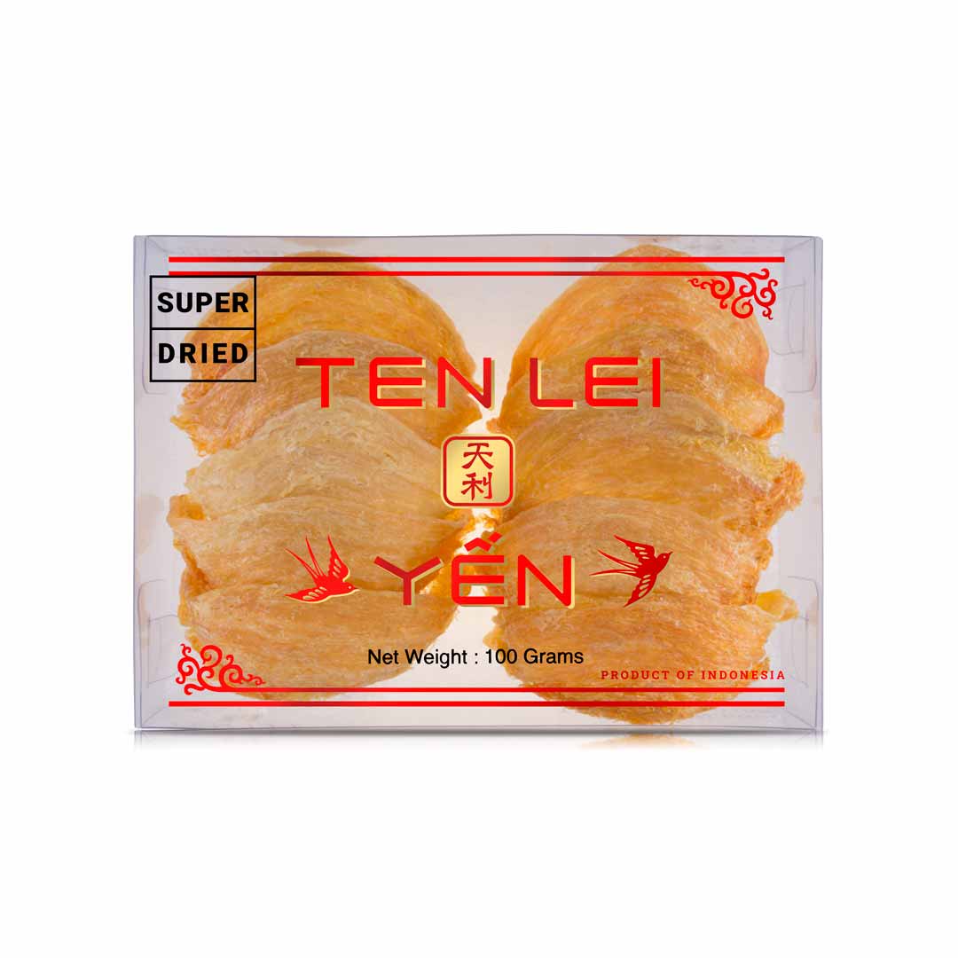 Red Label Super Dried Golden Edible Bird's Nest | 100 Grams