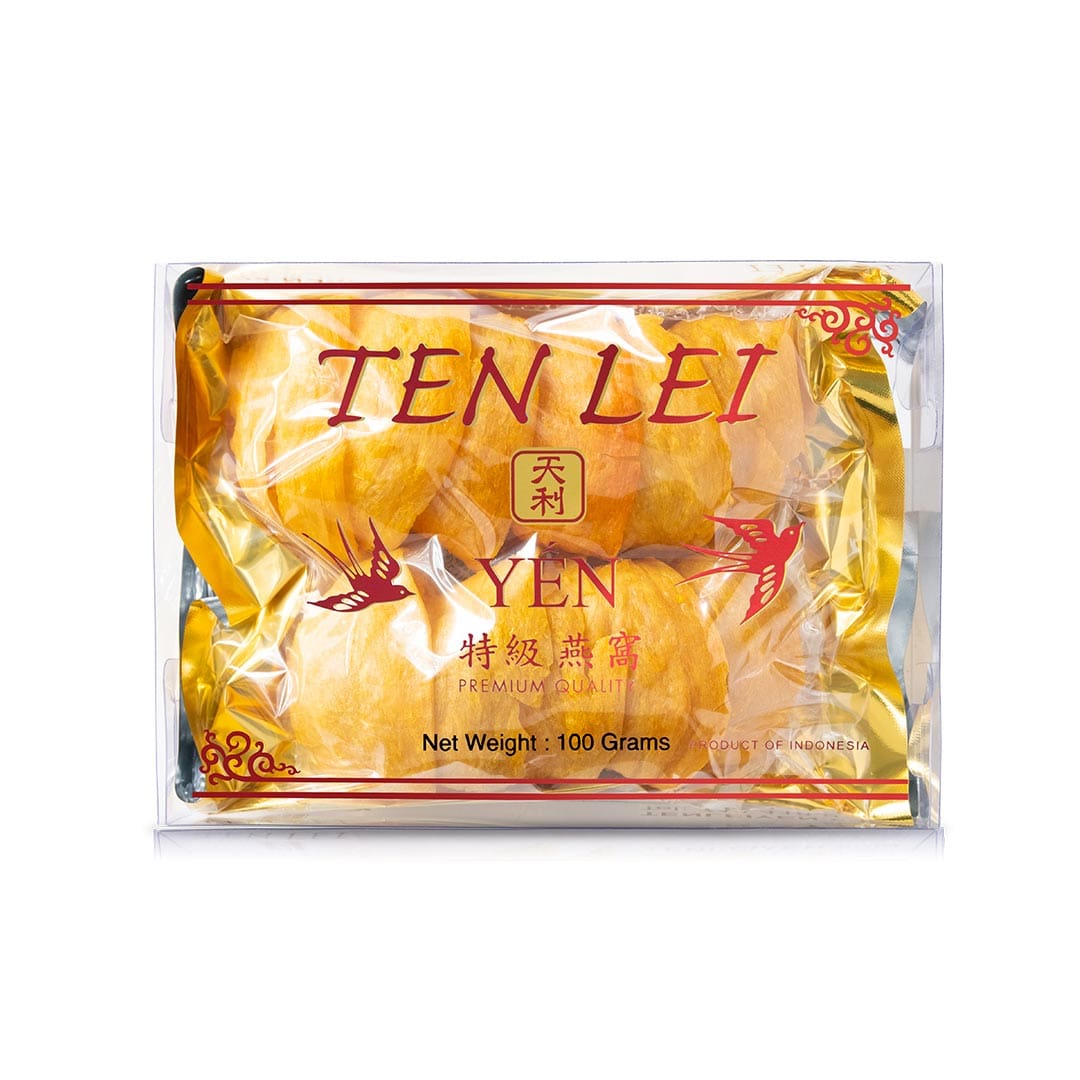 Red Label Large Broken Golden Edible Bird's Nest | 100 Grams