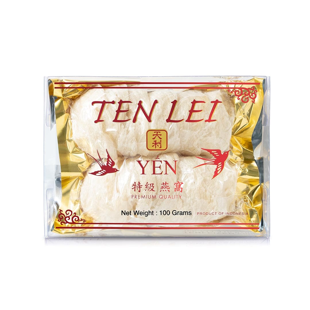 Red Label Large Broken White Edible Bird's Nest | 100 Grams