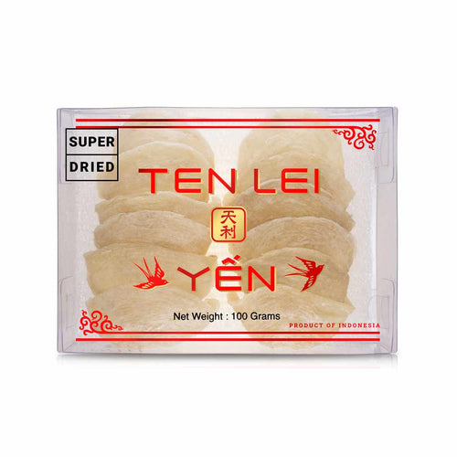 Nhan Hiệu Đỏ Super Tổ Yến Màu Trắng | 100 Grams