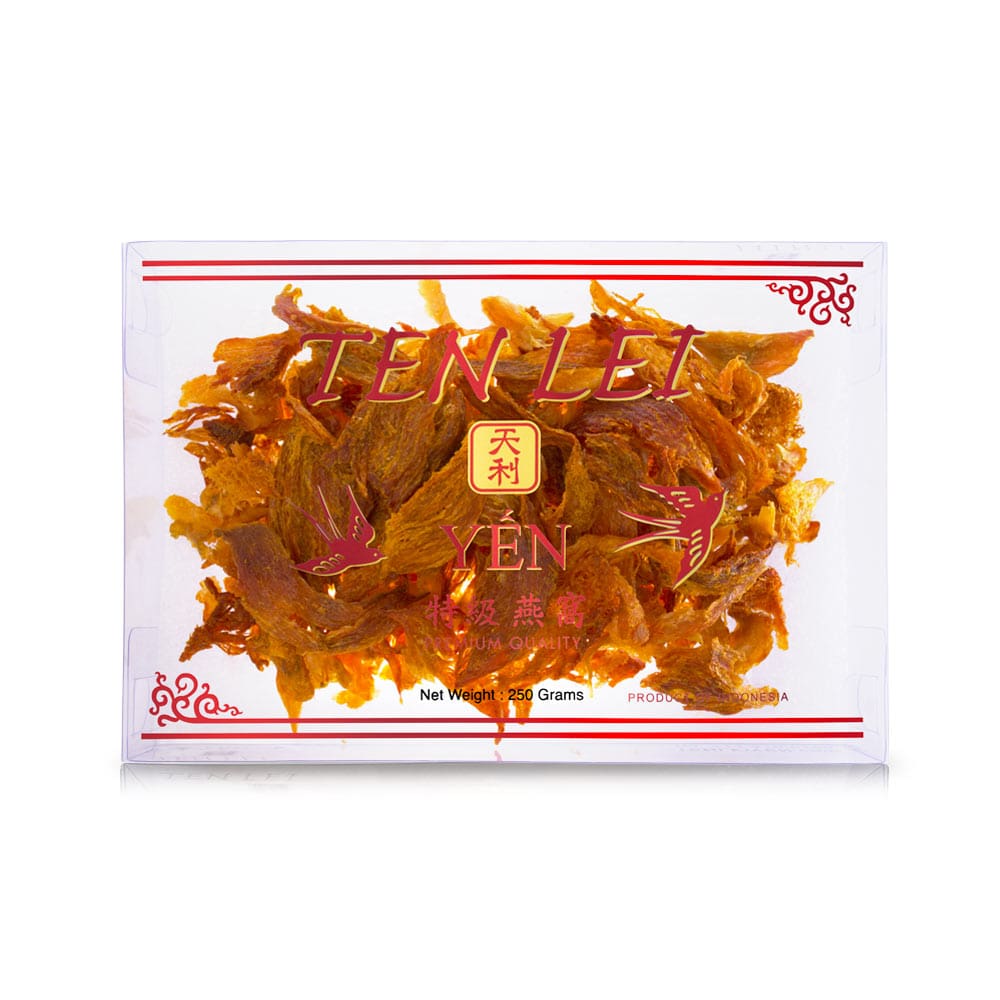 Red Label Medium Broken Red Edible Bird's Nest | 250 Grams