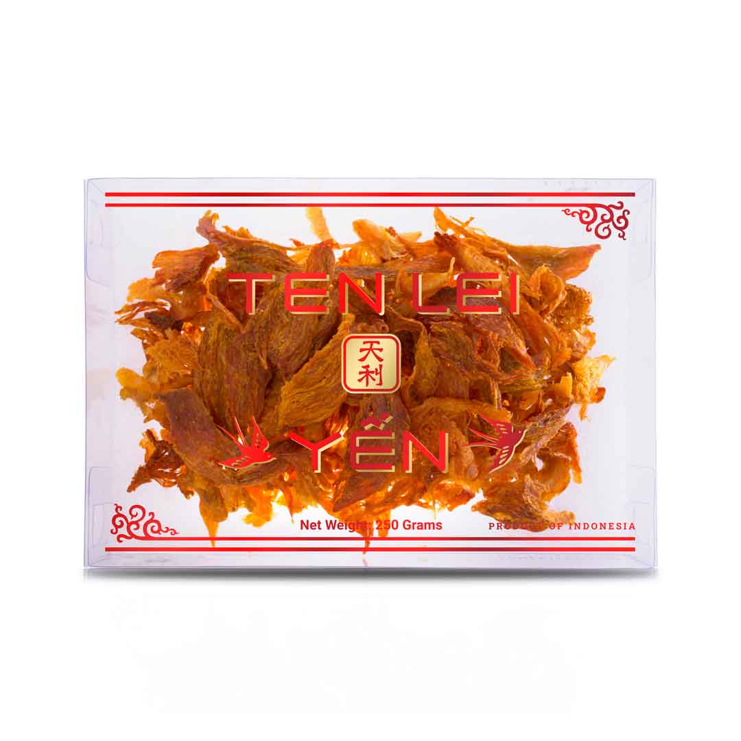 Red Label Medium Broken Red Edible Bird's Nest | 250 Grams