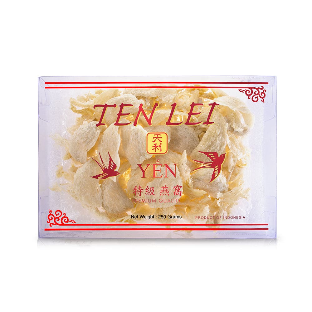 Red Label Medium Broken White Edible Bird's Nest | 250 Grams