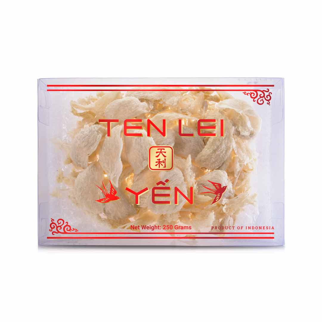 Red Label Medium Broken White Edible Bird's Nest | 250 Grams