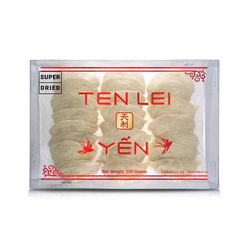 Nhan Hiệu Đỏ Chất Lượng Super Tổ Yến Màu Trắng | 250 Grams