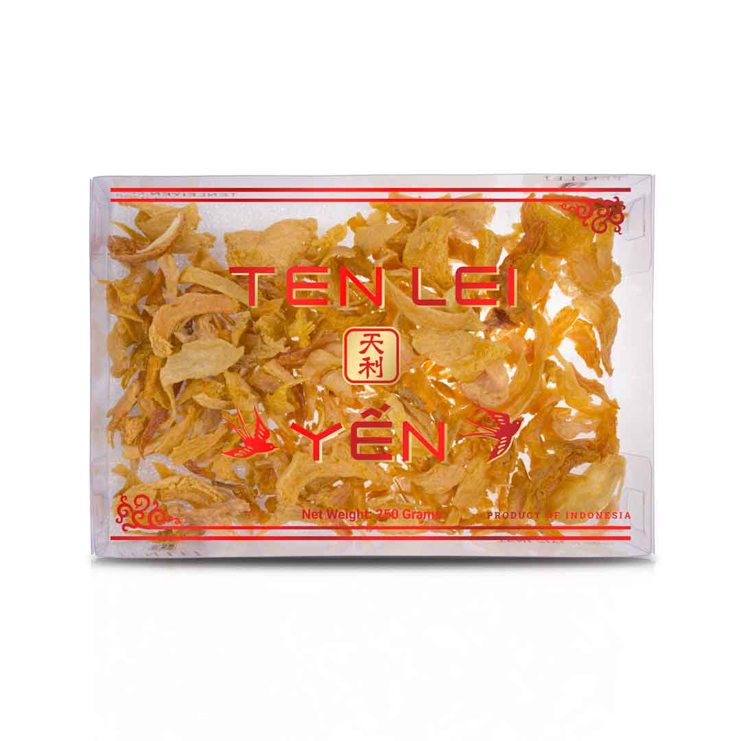 Red Label Small Broken Golden Edible Bird's Nest | 250 Grams