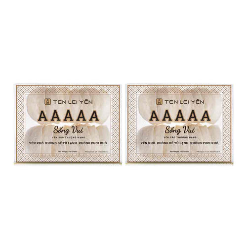 Tổ Yến Trắng Thượng Hạng (AAAAA) | 100 gram (2 hộp)