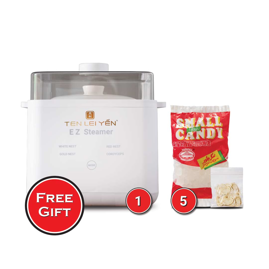 AAAAA White Edible Bird's Nest | 250 Grams (5 Boxes)