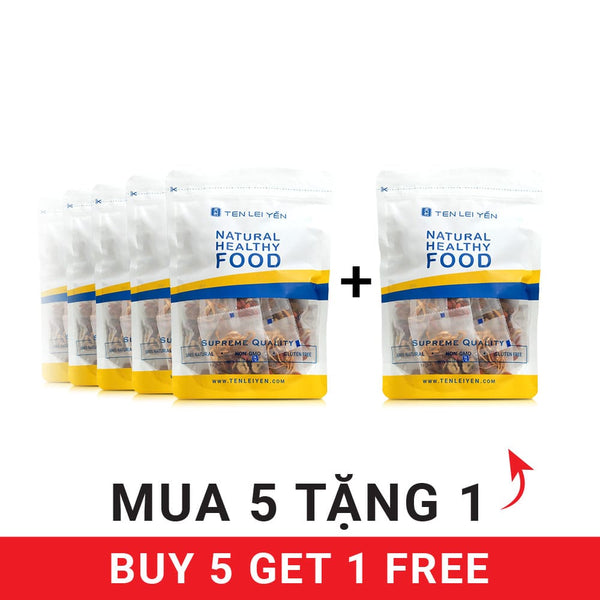  Trà Nấm Đông Trùng Hạ Thảo | 150 Grams / 5.29 oz - Mua 5 tặng 1 miễn phí