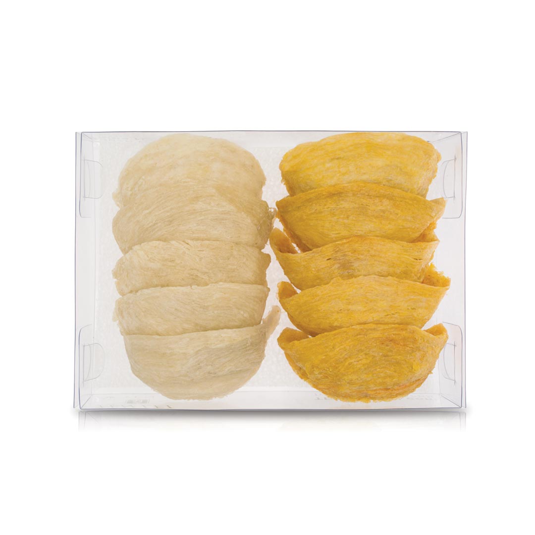 Blue Label Supreme White and Golden Edible Bird's Nest | 100 Grams