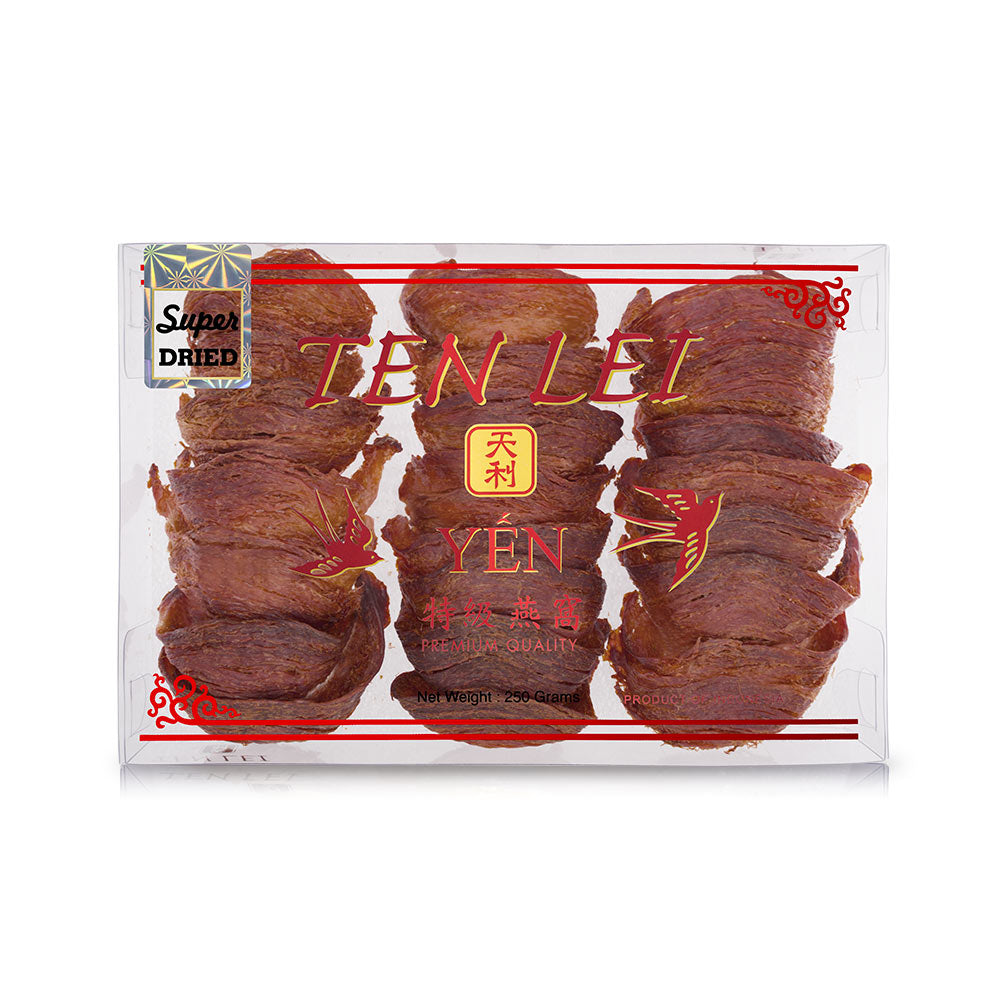 Red Label Super Dried Red Edible Bird's Nest | 250 Grams